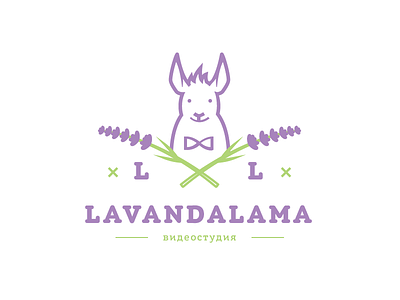 Lavandalama brand identity branding lama lavanda logo design logotype video web web development wedding