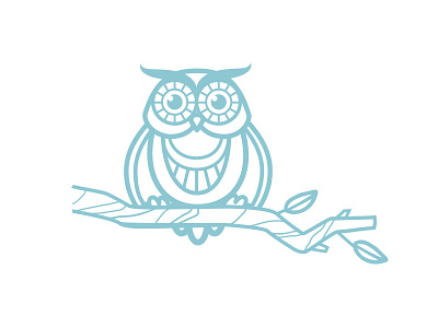 Owl brand identity branding illustration logo logo design logotype outtine owl web web development