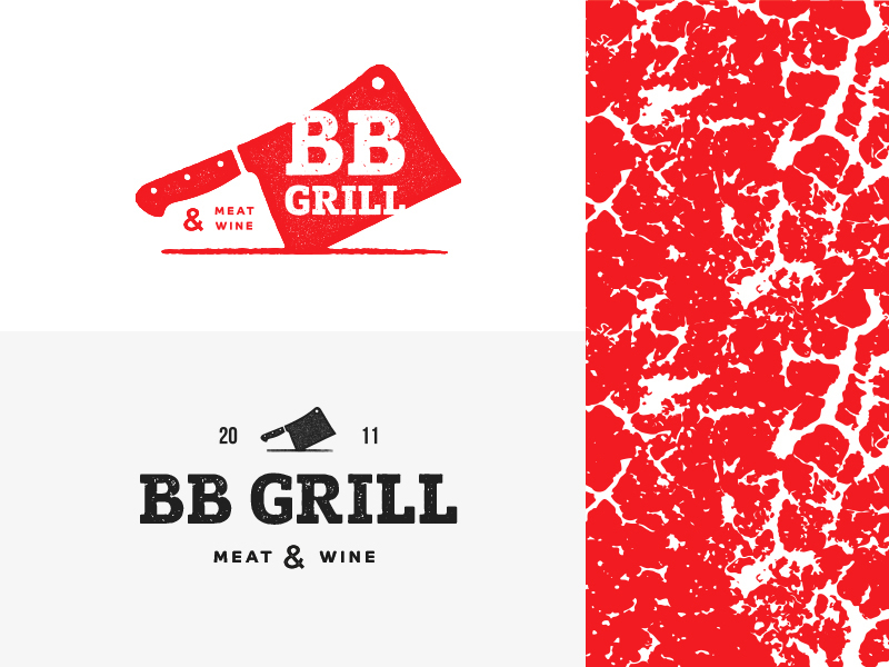 BB Grill - Logo By Yana Klochihina On Dribbble