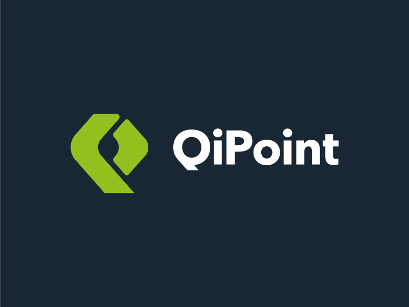 QiPoint branding corporate identity typography monogram icon logo