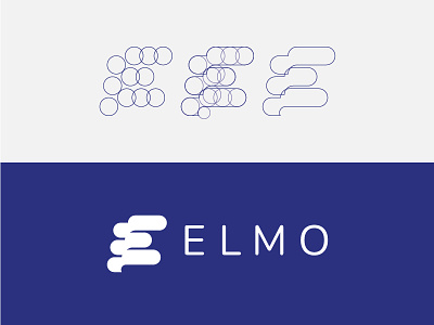ELMO brand corporate identity design identityleafletgraphic logo visualvisual