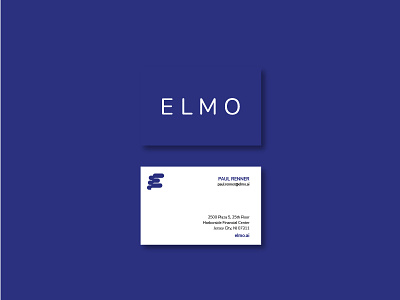 ELMO brand corporate identity design identityleafletgraphic logo visualvisual