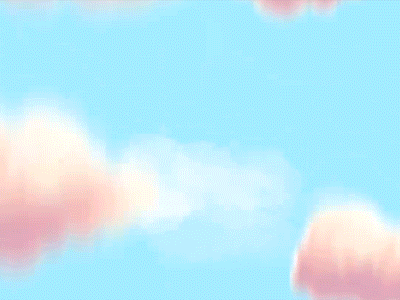 Beribolt Clouds Parting animation clouds hullabalu illustration scroll