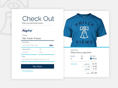 Check out UI checkout dailyui tshirt ui ux web