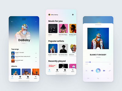 Music Player | mobile app design