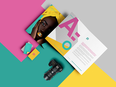 Afropx african branding business card colors creative design identité logo visuelle