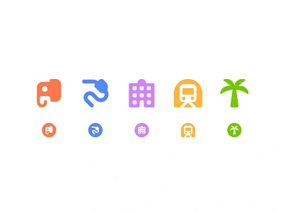 Map icons cute icon iconography icons minimal pictogram pictography simple symbol