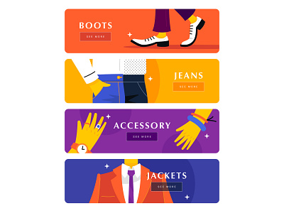 Wishlists app card components cute fashion flat gui illust illustration ui vector