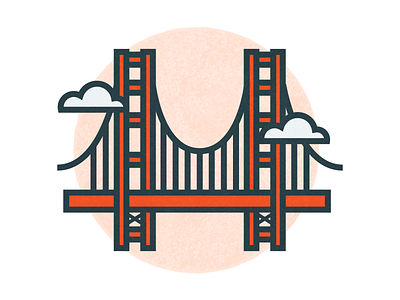 Travel Icons Series - San Francsico