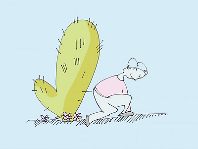 ART EVERY DAY NUMBER 614 / ILLUSTRATION / PRICKLES