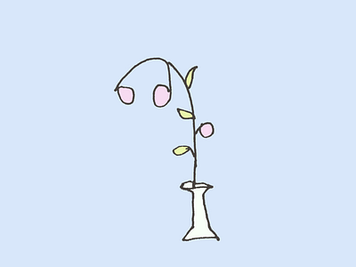 ART EVERY DAY NUMBER 422 / ILLUSTRATION / VASE illustration simplicity vase
