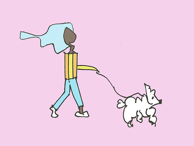 ART EVERY DAY NUMBER 473 / ILLUSTRATION / THE FLUFFY DOG