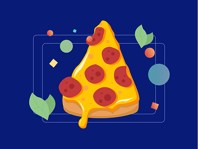 Pizza slice graphic graphicdesign illustraion illustration art logo logos pizza pizzalogo pizzeria
