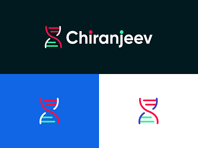 Chiranjeev Hospital logo branding icon identity lettermark letters logo logo design logotype mark monogram symbols