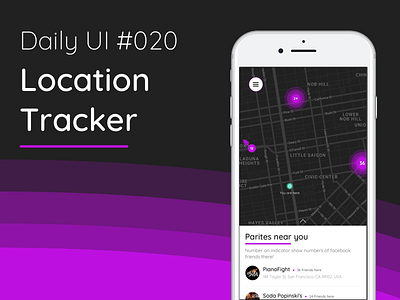 Daily UI - Location Tracker