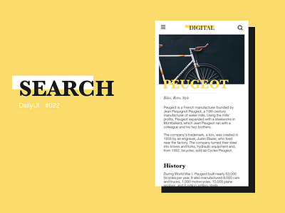 Daily UI - Search