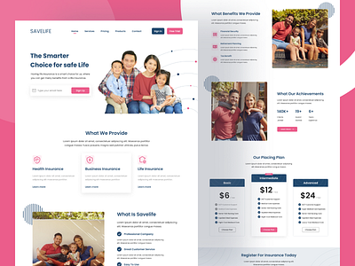 Insurance Agency Landing Page