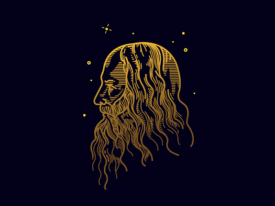 Da Vinci outline davinci outline stylisation vector