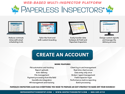 Paperless Inspectors Ad home inspection home inspectors inspectors