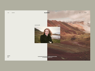 Islandic Issue 61 animation e commerce ecommence layout minimal minimaldesign ux web webdesign