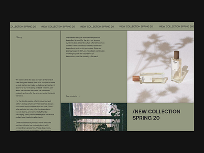 Green Issue 65 e commerce green layout minimal minimaldesign ui ux web webdesig
