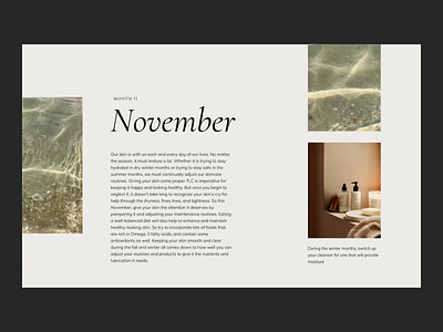 November Issue 79 layout minimal minimaldesign typography ui ux web webdesign