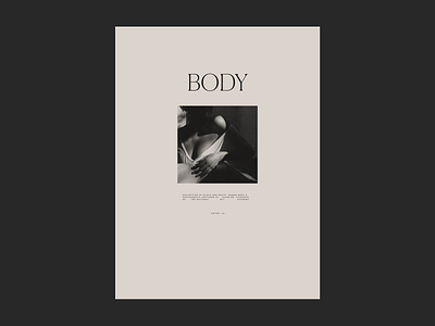 Body Issue 84 branding brutalist layout minimal minimaldesign typography ui ux web webdesign