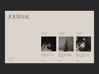 Journal Issue 86 blog canela journal layout minimal minimaldesign typogaphy ui ux web webdesign