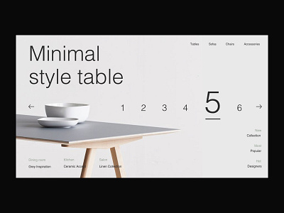 Minimal Style Issue 13 grey minimal minimaldesign ui ux web webdesign