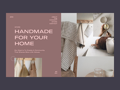 Home Deco Issue 35 brutalism brutalist concept e commerce ecommence layout minimal minimaldesign typography ui ux web webdesign