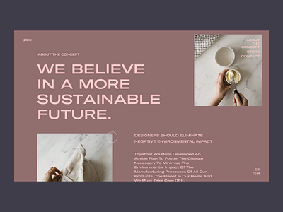 Sustainable Future Issue 36 brutalist concept e commerce ecommence layout minimal minimaldesign ui ux web webdesign website