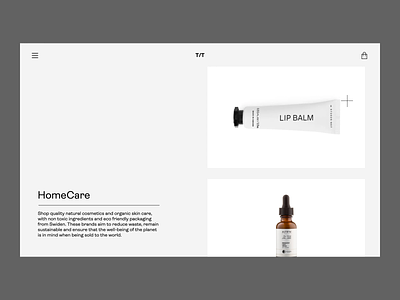 Home Care Issue 38 animation brutalist e-commerce ecommence illustration layout minimal minimaldesign product page ux web webdesign