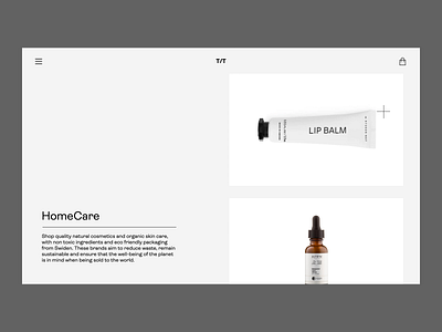 Home Care Issue 38 animation brutalist e commerce ecommence illustration layout minimal minimaldesign product page ux web webdesign