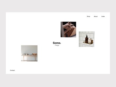 Some.things Issue 46 animation design grey layout minimal minimaldesign transition ui ux web webdesign