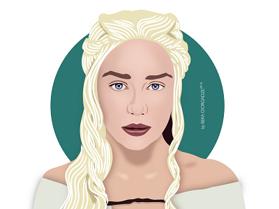 Daenerys Targaryen by Beka Giorgadze on Dribbble