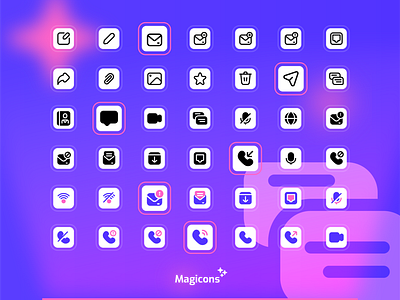 Magicons - Communication icon set