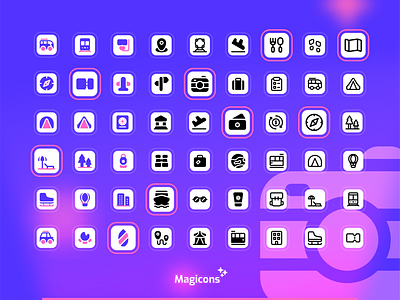 Magicons - Travel icon set
