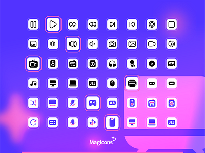 Magicons - Multimedia Icon Set