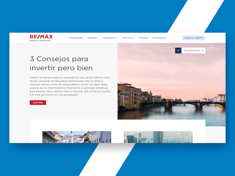 Blog Design - Remax Dom. Rep