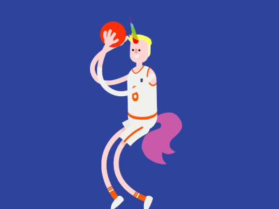 The Unknickorn animation basketball knicks logos nba new york knicks unicorn