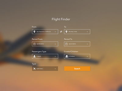 #dailyui #068 affinity designer flight bookings daily ui 068