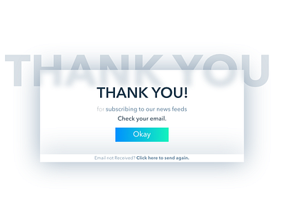 #dailyui #077 affinity designer thank you daily ui 077