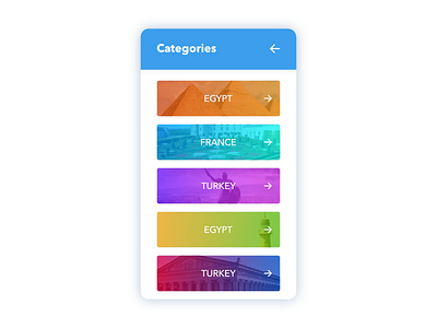 #dailyui #099 affinity designer categories daily ui 099