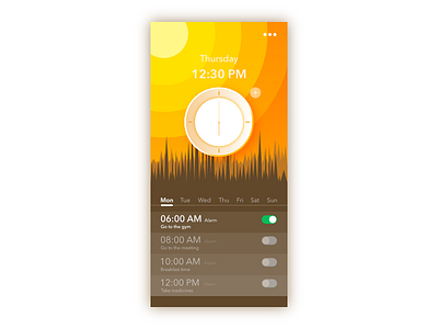 Alarm affinity designer alarm daily ui