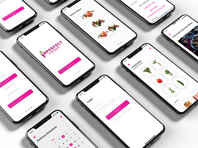 Imperfect Produce app design keyshot ui ux