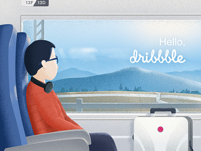 Hello dribbble~