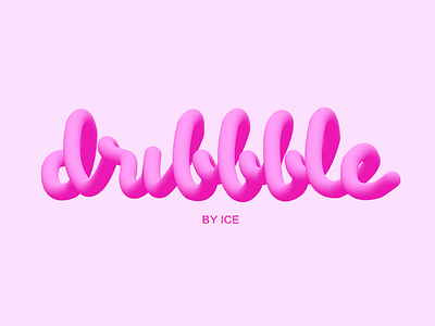 Pink Dribbble