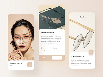 Glasses Concept App by Andantee on Dribbble