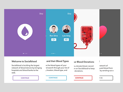 Socialblood Onboarding