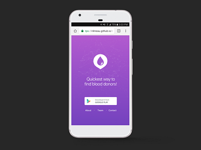 Socialblood App Launch Page blood donation blood donors socialblood